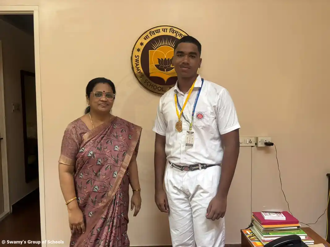 WINS GOLD MEDAL AT CBSE VI ATHLETICS MEET 2026